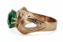 Ring Emerald Original Vintage 14K Rose Gold Vintage craft vrc135r